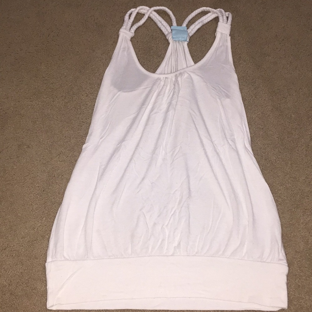 White tank top